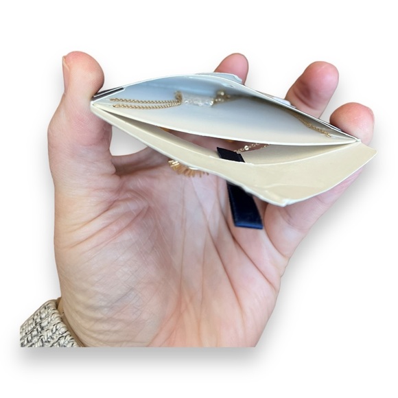 Nordstrom Stephen & Co. Half Sun and Purple Amethyst Layered Necklace Goldtone - Picture 5 of 6